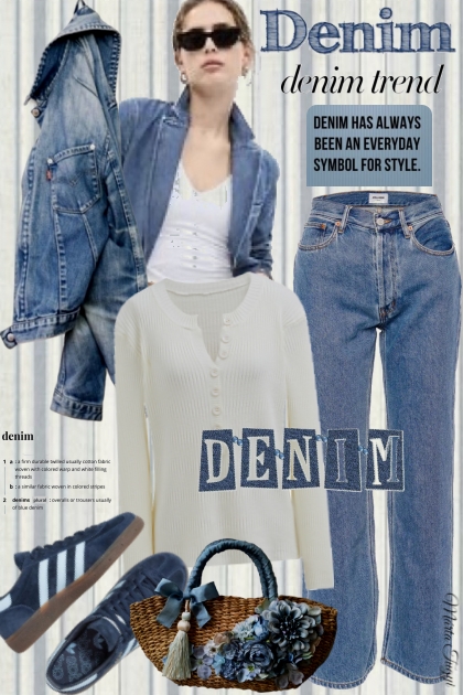 denim for fall- Combinaciónde moda