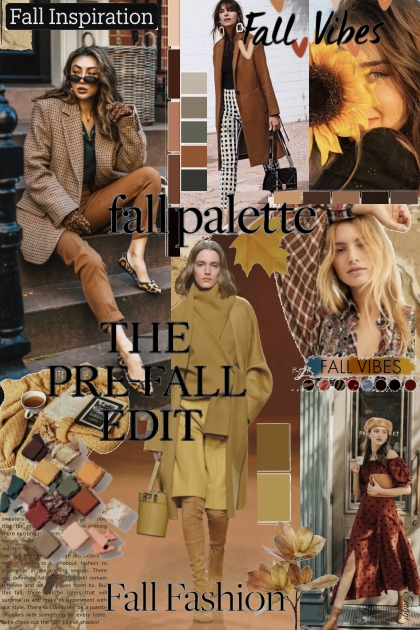 The Pre-Fall Edit 3.- Fashion set