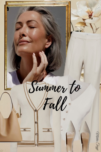 Summer to Fall 17.- combinação de moda