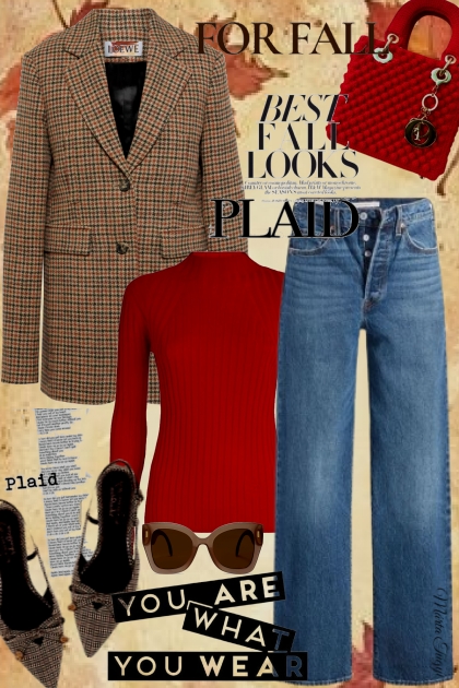 PLAY WITH PLAID- Combinaciónde moda