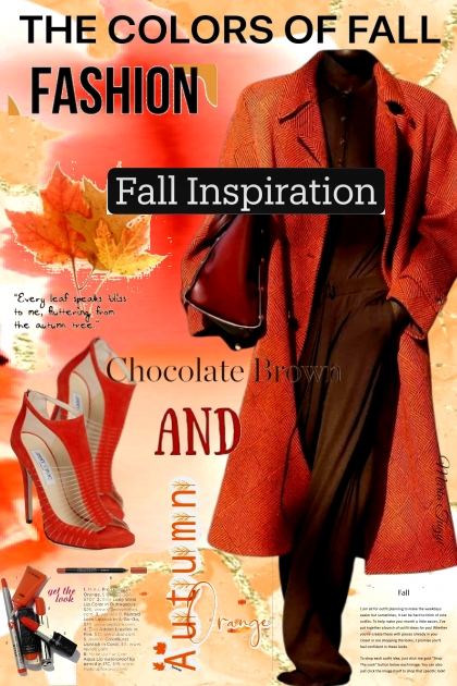 The Colors of Fall- Fashion set