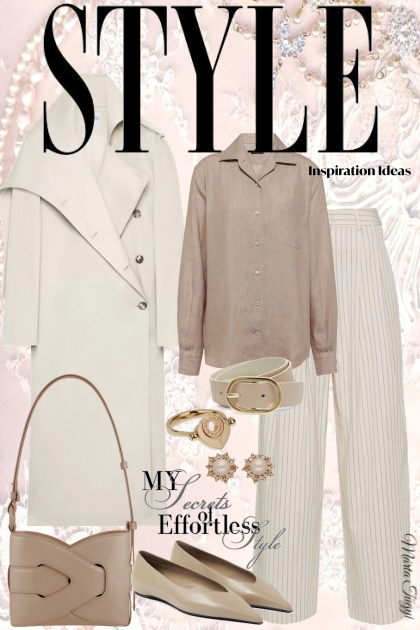 Simply stylish- combinação de moda