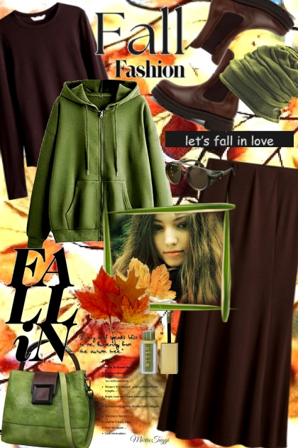 the colors of autumn- Combinazione di moda