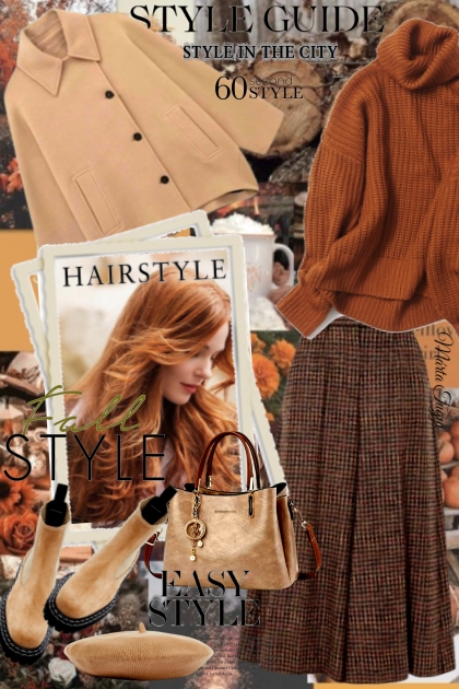 the style of a nice autumn day- combinação de moda