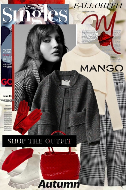 pants and sweater: Mango- Модное сочетание