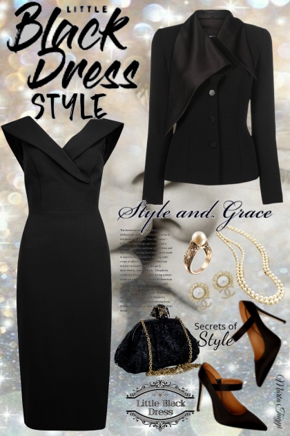 little Black Dress 3.- Combinaciónde moda