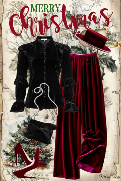 Christmas outfit 2.- Modekombination