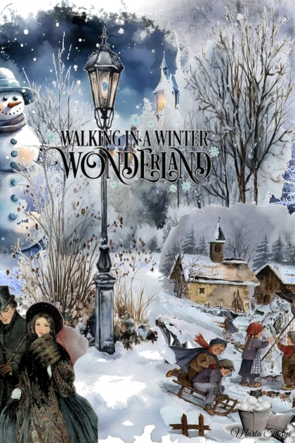 Walking in Winter Wonderland- Modna kombinacija