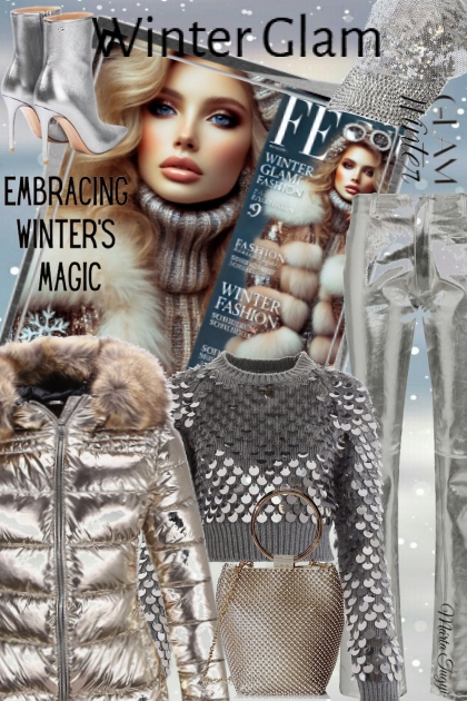 Winter Glam 2.- Combinazione di moda