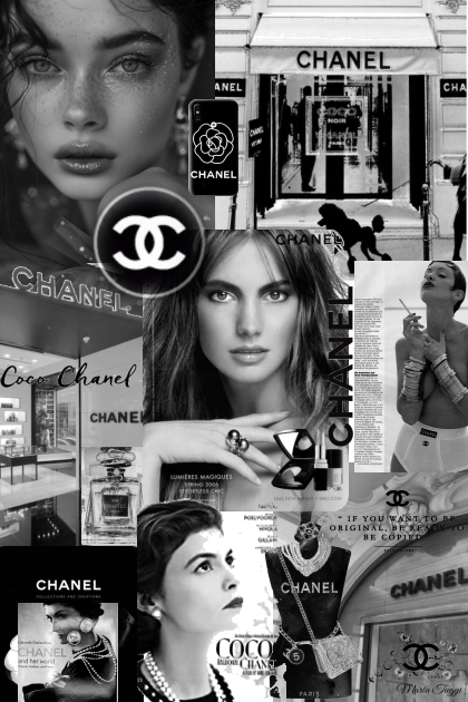 Chanel collage- 搭配