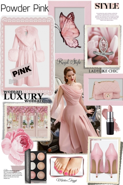 Powder Pink - Combinazione di moda