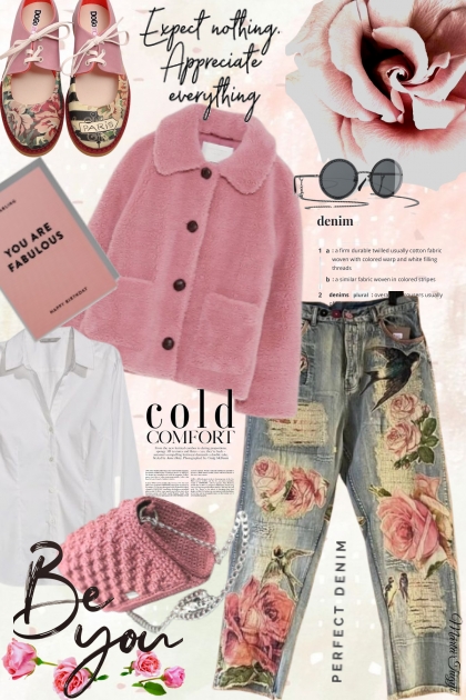 a romantic denim- Fashion set