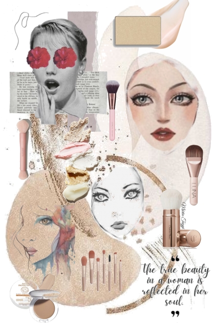Beauty is a weapon for women.
