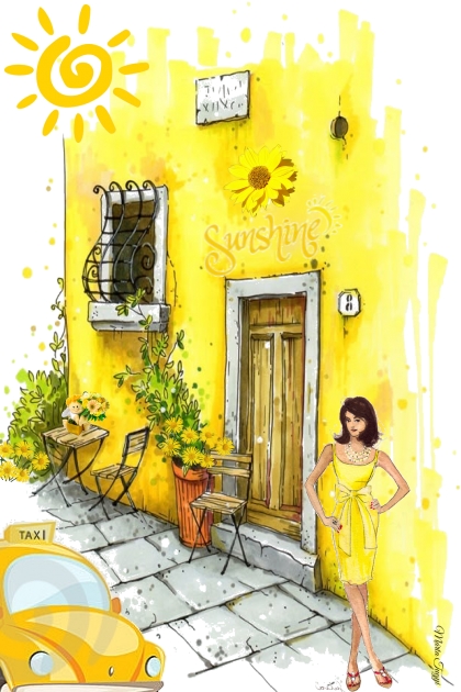 yellow taxi