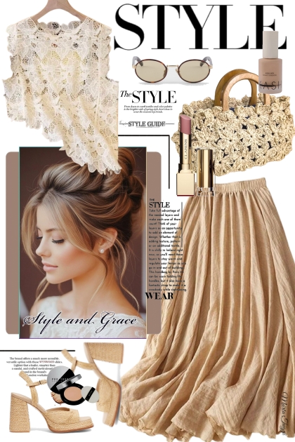 summer style in pastels