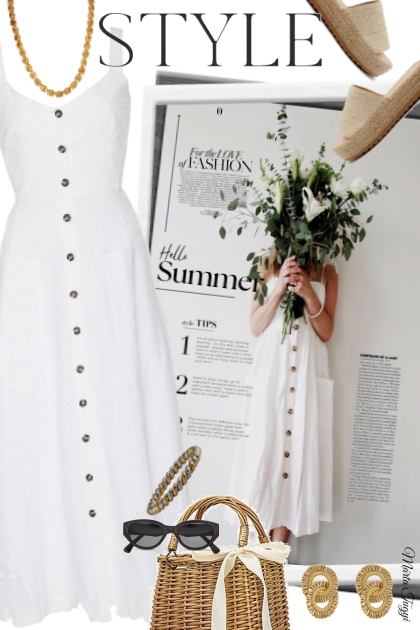 linen dress for summer