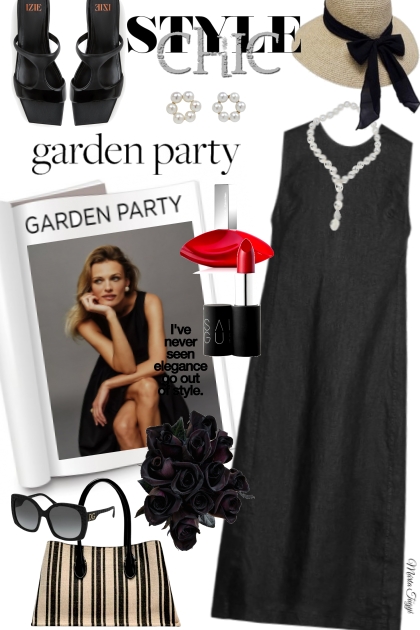 a summer garden party
