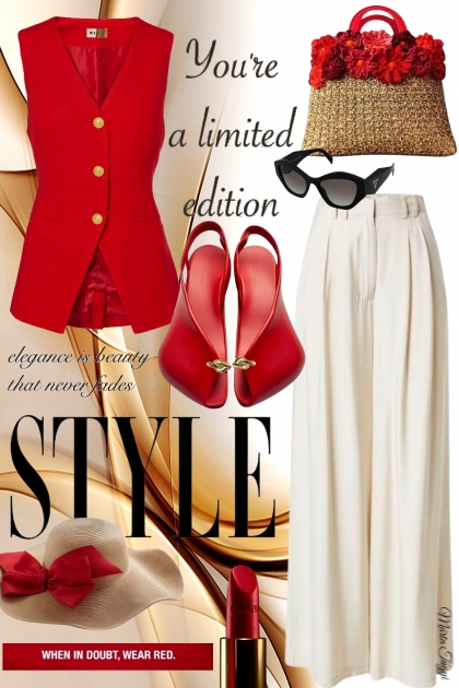 When is doubt, wear red.