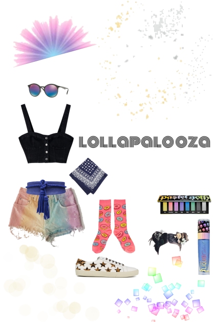 lollapalooza 2018- Combinazione di moda