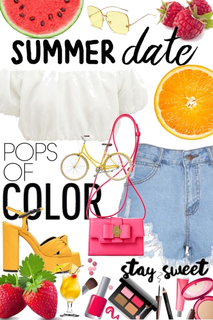 Summer Colour- Fashion set