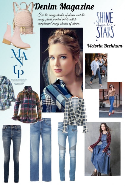 Deniim Magazzine- Fashion set