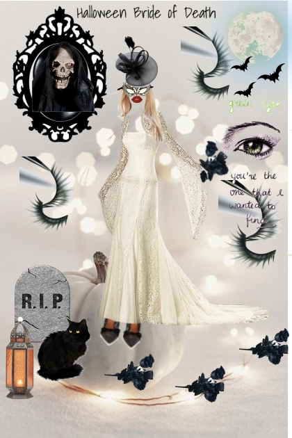Halloween Bride of Death- Fashion set