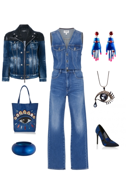 jeans 2- Combinazione di moda