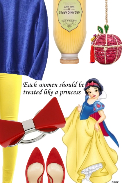 Snow White- Modna kombinacija