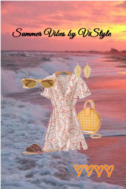 Summer vibes by Vistyle- combinação de moda