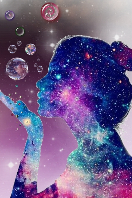 Space bubbles- Modna kombinacija