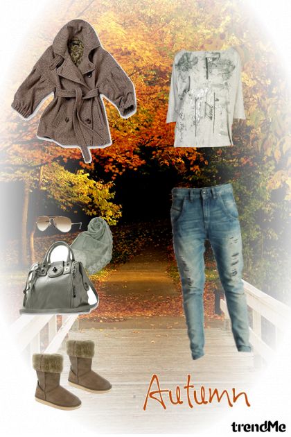 Autumn- combinação de moda