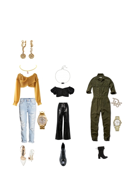 3 Outfit set- Combinaciónde moda