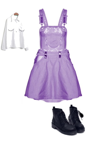 that purple touch- Combinaciónde moda