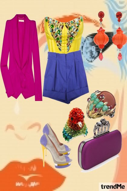 Colorblocking- Fashion set