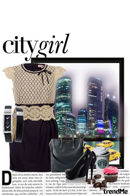 City girl- combinação de moda