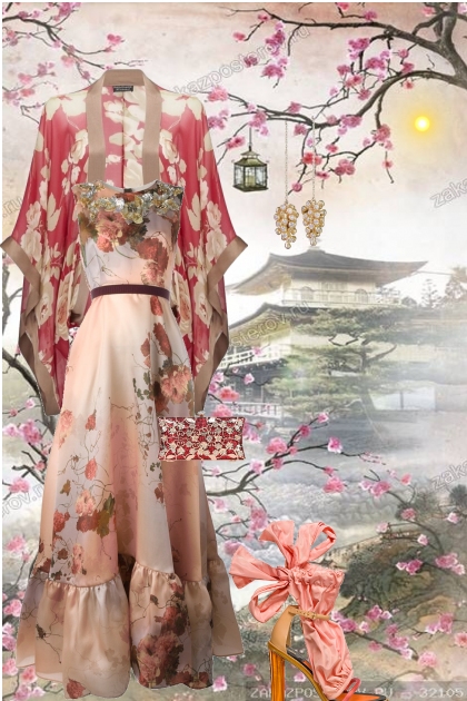 j - 112 - kimono- Модное сочетание