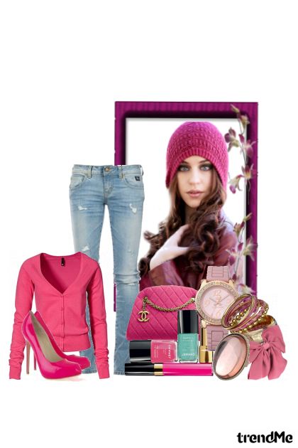 Be Pink- Combinazione di moda
