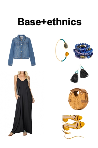 Base ethnics- Combinazione di moda