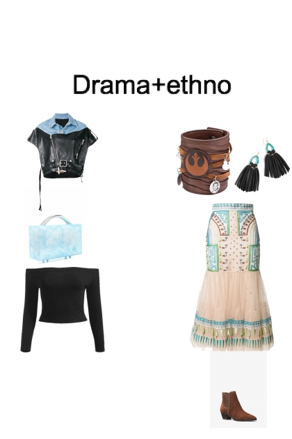 Drama ethno- Combinaciónde moda