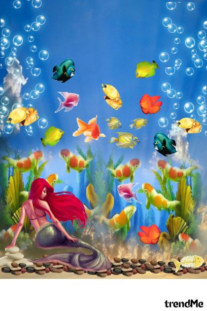 the little mermaid and friends- Kreacja