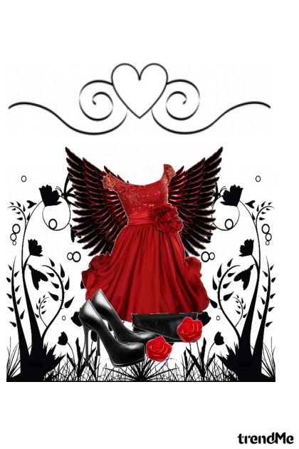 red angel- Fashion set