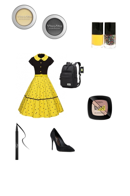 Yellow Vintage- Combinaciónde moda