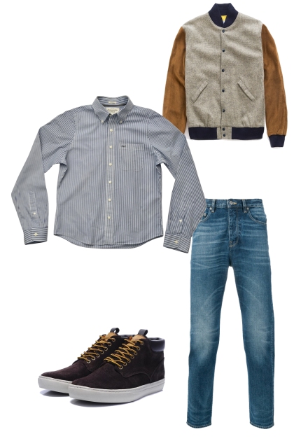 Men's fashion- Combinazione di moda