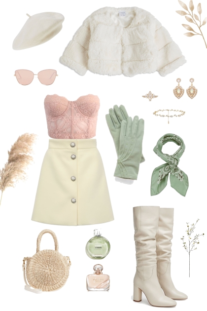 a cold spring day- Fashion set