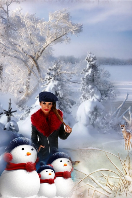 Snowmen & their Lady- Modna kombinacija