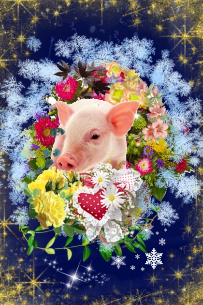Year of the Pig is yet to come- Modna kombinacija
