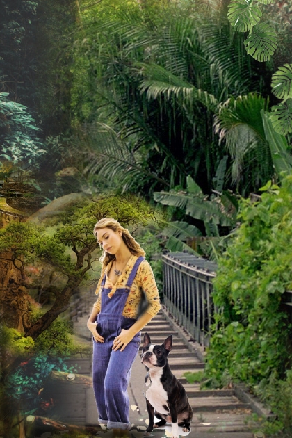 A path in the forest- Combinazione di moda