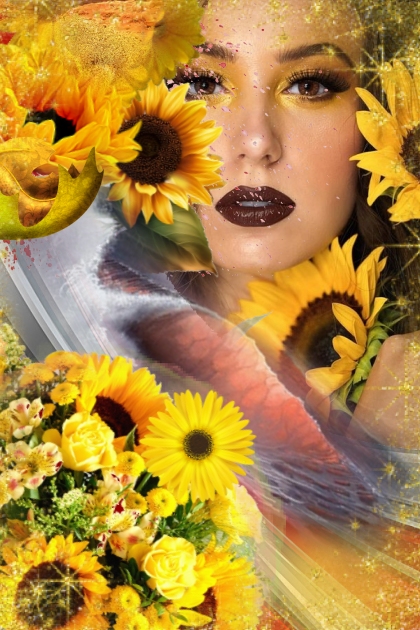 Sunflowers 2- Modna kombinacija