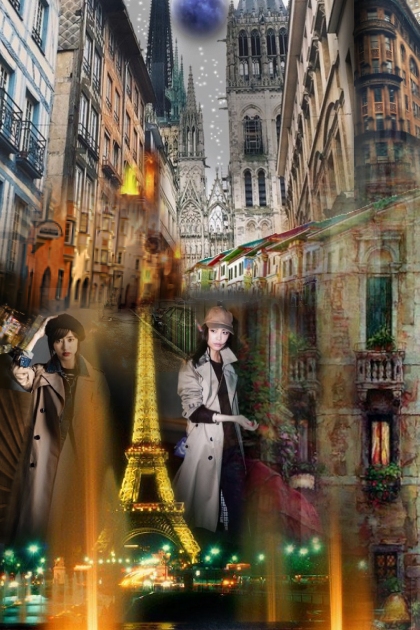 The lights of Paris- Modna kombinacija