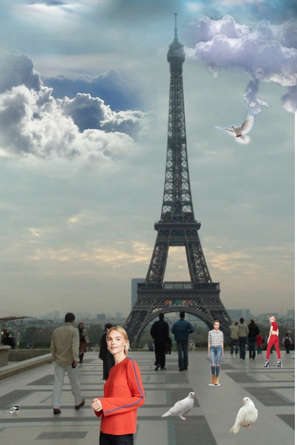 The magic of Paris- Modna kombinacija